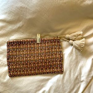 Madewell Tassel Clutch
